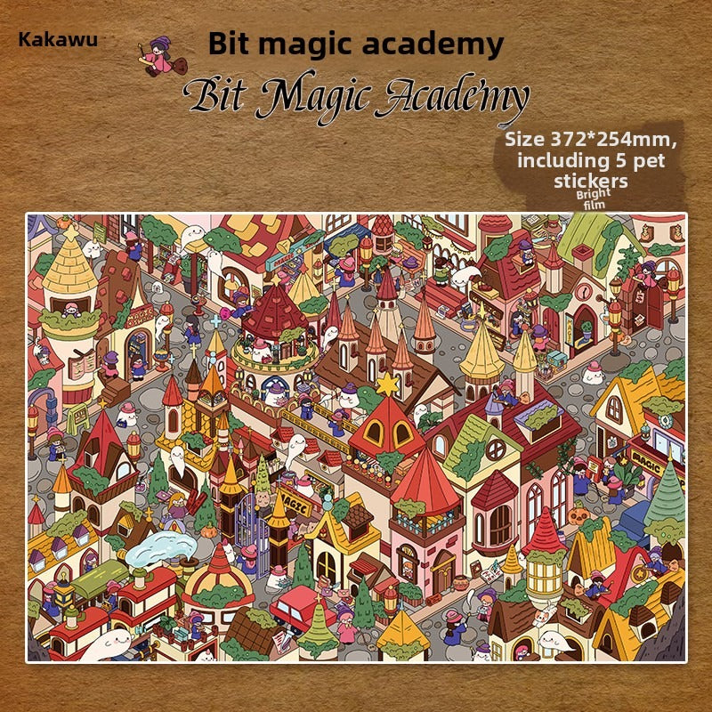 Warm Room DIY 3D Scene Stickers - 2 Cute Miniature Scenes #044