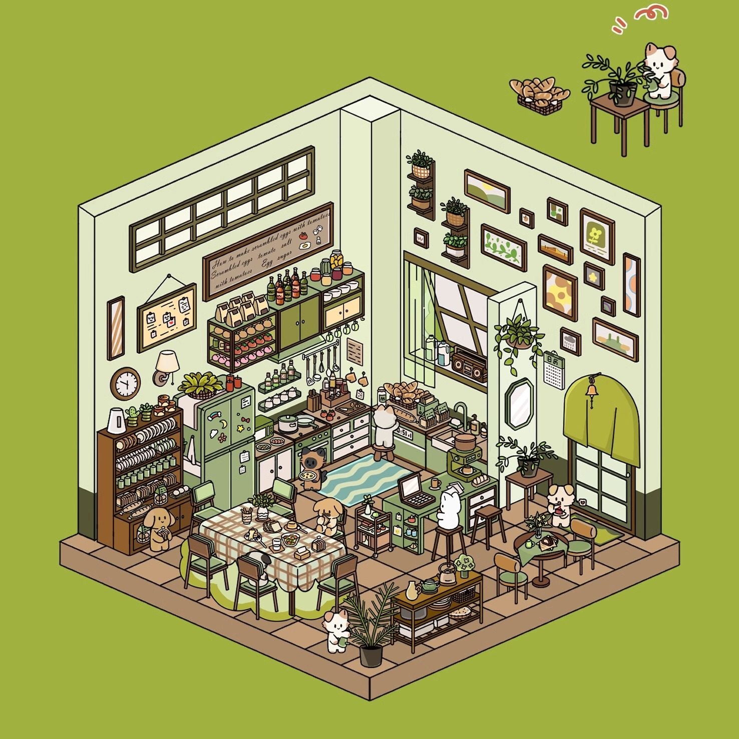 Square Box Workshop Landscape Stickers Home Series 2 (Copy)