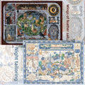 Mythology Series DIY 3D Scene Stickers - 2 Cute Miniature Scenes #201
