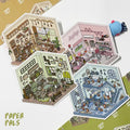 Living Party DIY 3D Scene Stickers - 4 Cute Miniature Scenes #159
