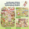 Fairy-Tale DIY 3D Scene Stickers - 3 Cute Miniature Scenes #052