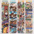 Forest Cottage DIY 3D Scene Stickers - 4 Cute Miniature Scenes #189