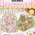 Cute Series DIY 3D Scene Stickers - 2 Cute Miniature Scenes #141
