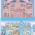Cute Cottage DIY 3D Scene Stickers - 2 Cute Miniature Scenes #216