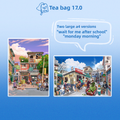 Old Street Style DIY 3D Scene Stickers - 2 Cute Miniature Scenes #203