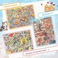 Orange Star 2.0 DIY 3D Scene Stickers - 2 Cute Miniature Scenes #187