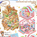 My Cottage DIY 3D Scene Stickers - 2 Cute Miniature Scenes #119