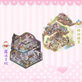 Whimsical Fantasy DIY 3D Scene Stickers - 3 Cute Miniature Scenes #070