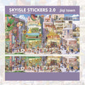 Cute Town DIY 3D Scene Stickers -3 Cute Miniature Scenes #225