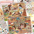 Cute Cottage DIY 3D Scene Stickers - 2 Cute Miniature Scenes #217
