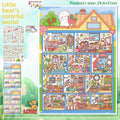 Cute Cottage DIY 3D Scene Stickers - 2 Cute Miniature Scenes #208