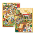 Cute Cottage DIY 3D Scene Stickers - 2 Cute Miniature Scenes #221