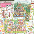 My Cottage DIY 3D Scene Stickers - 2 Cute Miniature Scenes #198