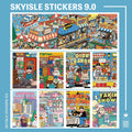 Sky Island DIY 3D Scene Stickers - 3 Cute Miniature Scenes #045